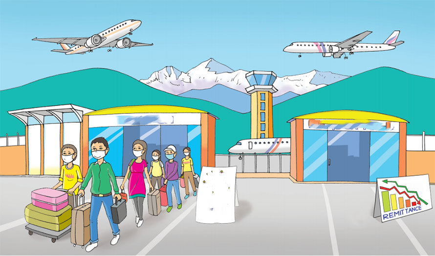 Nepalis working abroad can be 